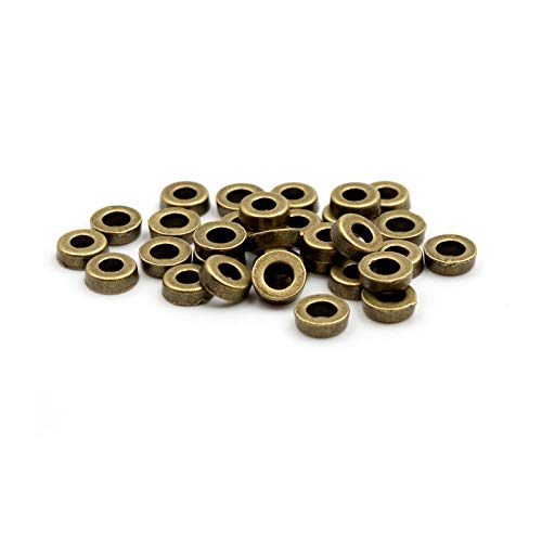 Vintageparts Schlichte Zwischenperlen in antik bronzefarben 6mm 30 Stück Schmuck selber Machen Perlen Schmuckperlen Metallperlen Spacer Vintageparts Schlichte Zwischenperlen in antik bronzefarben 6mm 30 Stück Schmuck selber Machen Perlen Schmuckperlen Metallperlen Spacer von Vintageparts FACHHANDEL FÜR SCHMUCKZUBEHÖR