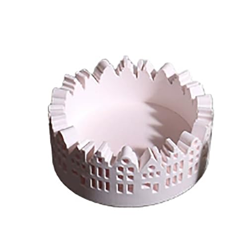 Gießformen Silikon Schale Häuserrand,9 cm ø, Höhe 4 cm,zum Ausgießen mit Gips, Kerzen, Handwerk Gießformen Silikon Schale Häuserrand,9 cm ø, Höhe 4 cm,zum Ausgießen mit Gips, Kerzen, Handwerk von Vinuwu