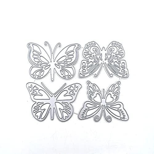4 Schmetterlings-Prägeschablonen, Prägeformen, Scrapbooking-Formen, Stanzteile zur Herstellung von Bastelvorlagen, Stanzformen 4 Schmetterlings-Prägeschablonen, Prägeformen, Scrapbooking-Formen, Stanzteile zur Herstellung von Bastelvorlagen, Stanzformen von Viojrlly