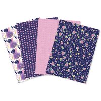 Décopatch Pocket Hot-Foil Collection "Blumen" von Violett