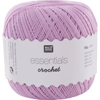Rico Design Essentials Crochet - Flieder von Violett