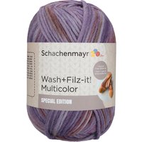 Schachenmayr Wash+Filz-it! Multicolor - Aubergine color von Violett