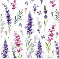 Serviette "Nice Flower" - 20 Stück von Violett