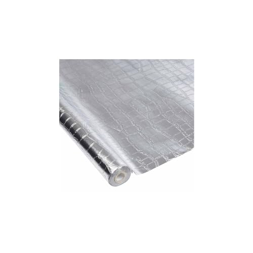 Viphome 6NAJ044AG Tischdecke, wasserdicht, 120 x 500 x 4,5 cm, silberfarben von Homéa