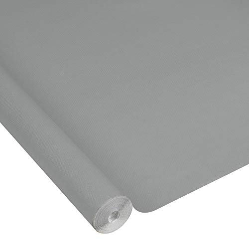 Viphome Tischdecke gauftex 118 x 1500 cm, grau, 118 x 1500 von Viphome