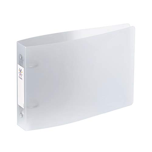 VIQUEL - Ordner mit Karteikarten Propysoft, 25 x 16,5 cm, Rückenschild, weicher Kunststoff, 2 Ringe, für 100 Karteikarten, hergestellt in Frankreich, transparent VIQUEL - Ordner mit Karteikarten Propysoft, 25 x 16,5 cm, Rückenschild, weicher Kunststoff, 2 Ringe, für 100 Karteikarten, hergestellt in Frankreich, transparent von Viquel
