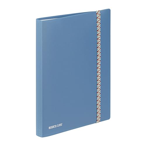 VIQUEL - Sichtmappe für 120 A4 Business Class – Dokumentenschutz aus strapazierfähigem Kunststoff – 60 Hüllen – ideal für das Büro oder zu Hause – Blau VIQUEL - Sichtmappe für 120 A4 Business Class – Dokumentenschutz aus strapazierfähigem Kunststoff – 60 Hüllen – ideal für das Büro oder zu Hause – Blau von Viquel