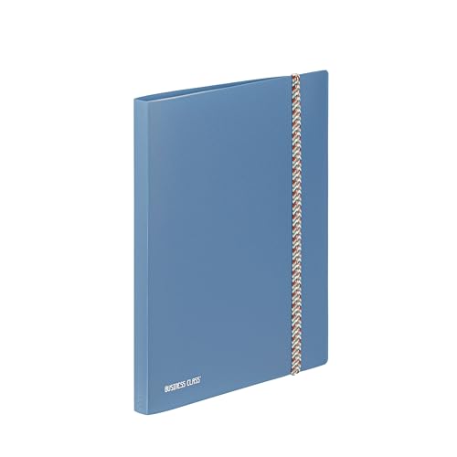 VIQUEL - Sichtmappe für 60 A4 Business Class – Dokumentenschutz aus strapazierfähigem Kunststoff – 30 Hüllen – ideal für das Büro oder zu Hause – Blau VIQUEL - Sichtmappe für 60 A4 Business Class – Dokumentenschutz aus strapazierfähigem Kunststoff – 30 Hüllen – ideal für das Büro oder zu Hause – Blau von Viquel
