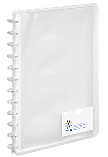 VIQUEL - Sichtmappe für 60 Bilder, A4, Geode, Produktreihe Propyglass, Dokumentenschoner aus Kunststoff, 30 Hüllen, wiederverwendbar, für Schule und Beruf, transparent VIQUEL - Sichtmappe für 60 Bilder, A4, Geode, Produktreihe Propyglass, Dokumentenschoner aus Kunststoff, 30 Hüllen, wiederverwendbar, für Schule und Beruf, transparent von Viquel