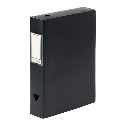 Viquel 11420503 Ordner Dokumente 60 mm schwarz von Viquel