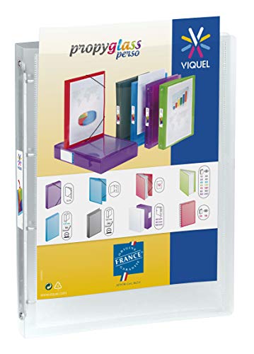 Viquel – Bindungen x 0 Ringe – Transparente Ordner individuell anpassbar – Ordner Polypropylen PERSO.15 mm Incolor Viquel – Bindungen x 0 Ringe – Transparente Ordner individuell anpassbar – Ordner Polypropylen PERSO.15 mm Incolor von Viquel