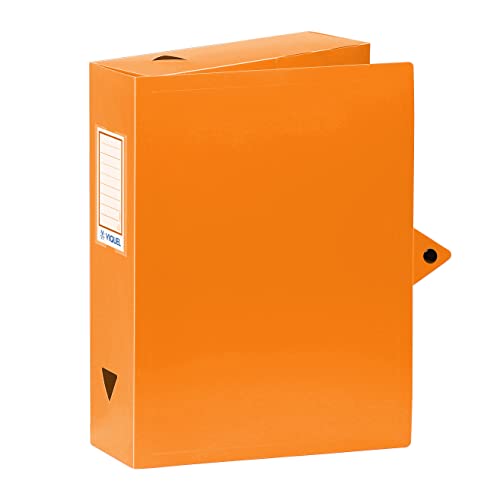 Viquel Class Doc Heftbox Polypropylen, Rücken 80 mm Orange von Viquel