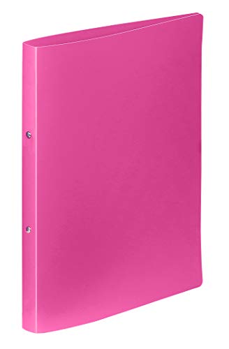 Viquel - Flexibler Ordner A4, 2 Ringe aus Kunststoff, Rücken 2,5 cm, für A4-Dokumente, Rosa Viquel - Flexibler Ordner A4, 2 Ringe aus Kunststoff, Rücken 2,5 cm, für A4-Dokumente, Rosa von Viquel