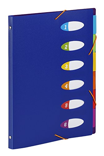 Viquel Happy Neon Ordnungsmappe 6 Positionen aus Polypropylen mit integrierten Papier Block Viquel Happy Neon Ordnungsmappe 6 Positionen aus Polypropylen mit integrierten Papier Block von Viquel