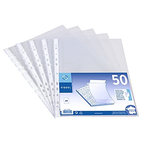 Viquel Prospekthüllen aus Polypropylen, A4, 50 Stück Viquel Prospekthüllen aus Polypropylen, A4, 50 Stück von Viquel