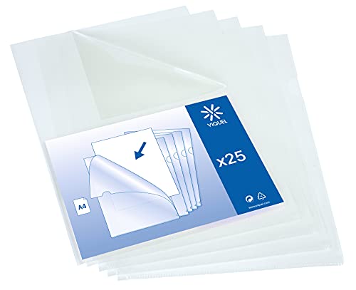 Viquel Set aus Polypropylen 25 Hüllen für Dokument A4 Viquel Set aus Polypropylen 25 Hüllen für Dokument A4 von Viquel