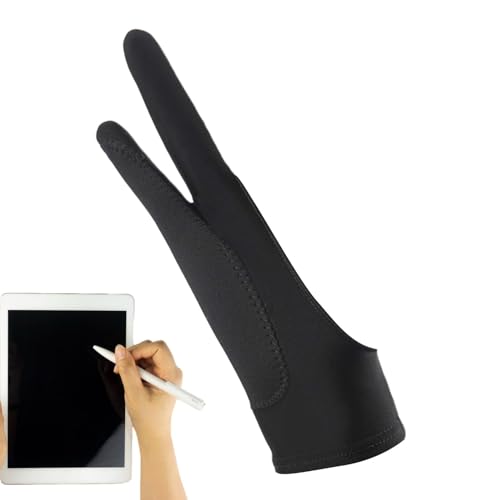 Virtcooy Skizzierhandschuhe, Zeichenhandschuhe, Anti-Touch-Kunsthandschuhe zum Zeichnen, Atmungsaktive Künstlerhandschuhe für grafisches Zeichnen, Tablet-Pad-Monitor-Malen und Skizzieren von Virtcooy