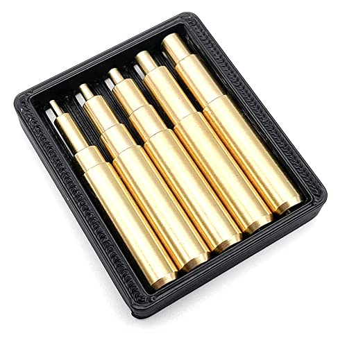 Virtjoule Heat Set Insert Tips for Sizes M2, M2.5, M3, M4, and M5 - Lötkolbenspitzen für 3D-Drucker-Benutzer, 3D-Druck-Zubehör, kompatibel mit Hakko FX-888D und Weller SP40NKUS Lötkolben Virtjoule Heat Set Insert Tips for Sizes M2, M2.5, M3, M4, and M5 - Lötkolbenspitzen für 3D-Drucker-Benutzer, 3D-Druck-Zubehör, kompatibel mit Hakko FX-888D und Weller SP40NKUS Lötkolben von Virtjoule