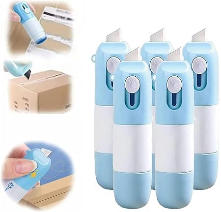 Thermal Paper Correction Fluid with Unboxing tool,Data Protection Fluid,Portable Application Glue Stick, Leakage Protection Correction Fluid for Package Labels,for Package Labels,Bills (5 pcs) von Vitrywei