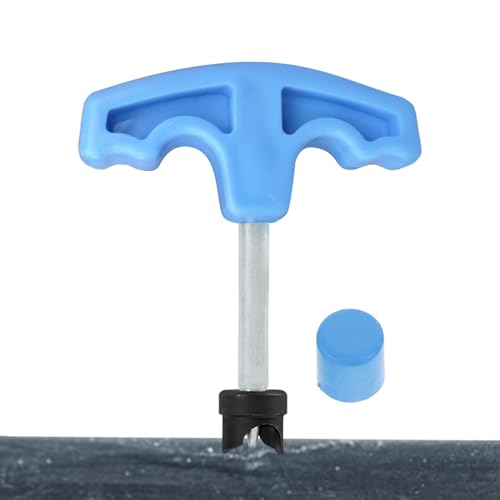 Bewässerungsloch -Lochwerkzeug - PP + Edelstahl, 3,94 X 3,39 Zoll, Tropfrohrstempel Für PE -Rohr 16 Mm / 20 Mm | Gartenwässerungssystem, Tropfrohr -Punch -Werkzeug, Bewässerungszubehör von Vitsrisea