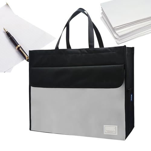 Dokumenttasche - A3 Datei TOTE Organizer, Papierspeicherhalter | Großkapazität Handtasche Für Bürodokumente, Reisedateien, Karten, Zeitschriften Oder Zeitungen, Tragbare Fall Mit Handle Für Die Täglic Dokumenttasche - A3 Datei TOTE Organizer, Papierspeicherhalter | Großkapazität Handtasche Für Bürodokumente, Reisedateien, Karten, Zeitschriften Oder Zeitungen, Tragbare Fall Mit Handle Für Die Täglic von Vitsrisea