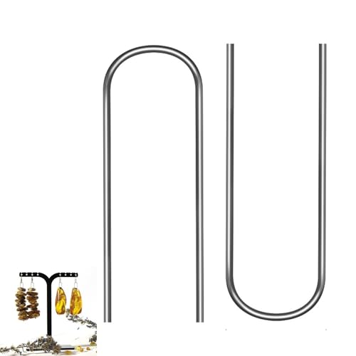Drahtschleifenhaken - Hochtemperatur -Kleiderlink, Robuster Metallverschluss | Sortiertes Dekoratives Zubehörpaket, Wiederverwendbares Anhängeranpassungs -Kit, Langlebiger Handwerksteil Mit Aufbewahru Drahtschleifenhaken - Hochtemperatur -Kleiderlink, Robuster Metallverschluss | Sortiertes Dekoratives Zubehörpaket, Wiederverwendbares Anhängeranpassungs -Kit, Langlebiger Handwerksteil Mit Aufbewahru von Vitsrisea