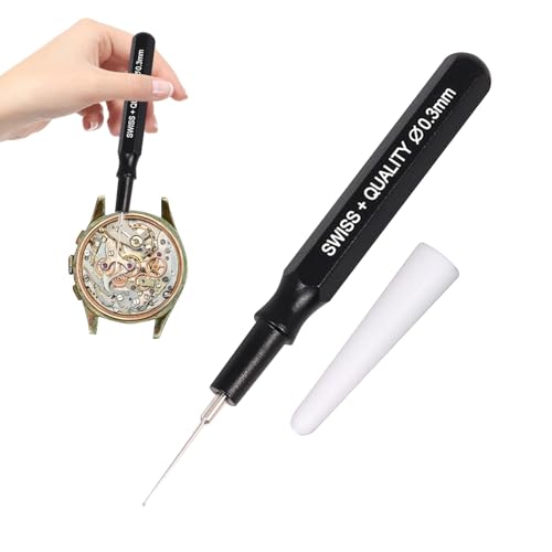 Watch Oiler - Professioneller Schmiermittelstift, Feine Punkt Ölnadel | Präzisionshorologie-Tool, Multisize-Applikator Für Uhrmacherwartungsuhren Empfindliche Teilereinigung Reparaturwartung von Vitsrisea