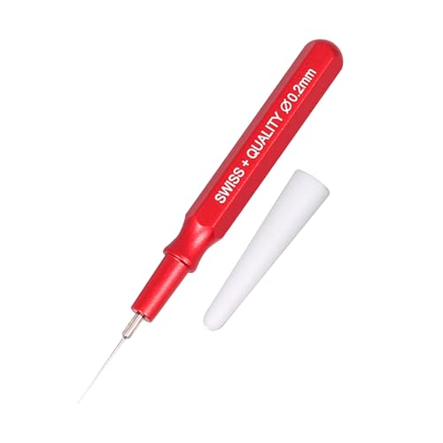 Watch Oiler - Professioneller Schmiermittelstift, Feine Punkt Ölnadel | Präzisionshorologie-Tool, Multisize-Applikator Für Uhrmacherwartungsuhren Empfindliche Teilereinigung Reparaturwartung von Vitsrisea