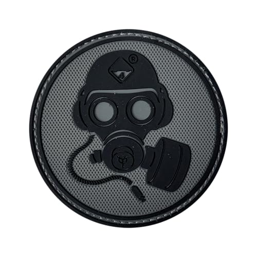 3D PVC Patches Klett, Skull Mask Militär Patches Taktische Moral Aufnäher Für DIY Rucksäcke, Jacken, Jeans, Kappen, Kleidung 3D PVC Patches Klett, Skull Mask Militär Patches Taktische Moral Aufnäher Für DIY Rucksäcke, Jacken, Jeans, Kappen, Kleidung von Viusneun