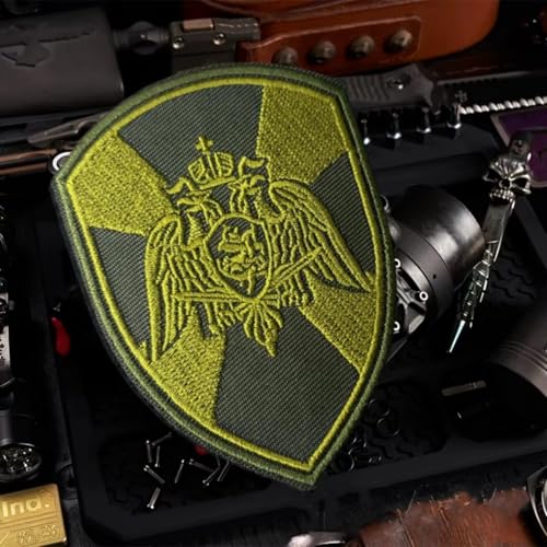 Adler Rosgardia Field, Olive Funny Moral Patch - Adler Tactical Embroidered Patch for Military Gear, Backpacks, Operator Baseball Caps, Plate Carriers & Vests - Morale Patches von Viusneun