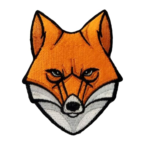 Animal Fox Stickerei-Aufnäher, Cartoon-Aufnäher, taktische Militär-Moral-Aufnäher, Haken und Schlaufe zum Aufnähen für Kleidung, Kleid, Hut, Rucksäcke Animal Fox Stickerei-Aufnäher, Cartoon-Aufnäher, taktische Militär-Moral-Aufnäher, Haken und Schlaufe zum Aufnähen für Kleidung, Kleid, Hut, Rucksäcke von Viusneun