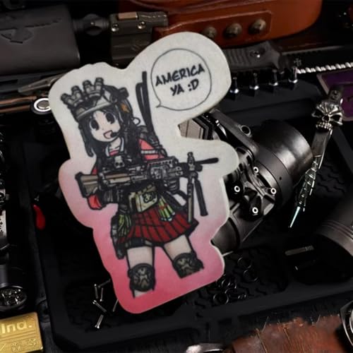 Anime Girl Morale Patch - Taktischer Patch für Militärausrüstung, Rucksäcke, Operator Baseball Caps, Plattenträger & Westen - Morale Patches Anime Girl Morale Patch - Taktischer Patch für Militärausrüstung, Rucksäcke, Operator Baseball Caps, Plattenträger & Westen - Morale Patches von Viusneun