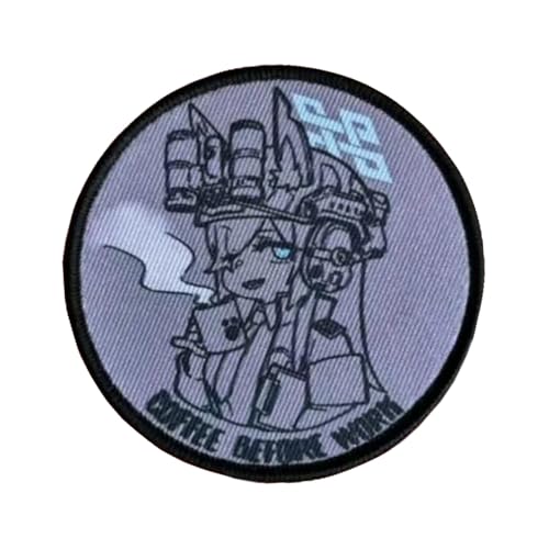 Anime Gril Print Patches, Game Kana Patch Military Tactical Moral Badge Hook and Loop Sew On for Clothing, Dress, Hat, Backbags Anime Gril Print Patches, Game Kana Patch Military Tactical Moral Badge Hook and Loop Sew On for Clothing, Dress, Hat, Backbags von Viusneun