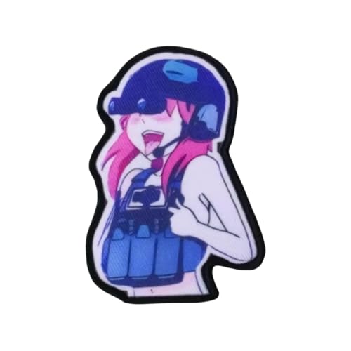 Anime Sexy Girl Patch - Waifu Material Meme Patches, Military Tactical Moral Patch mit Klettverschluss Patches für Rucksäcke, Militäruniformen, Jeans, Jacken, Westen, Hüte & mehr Anime Sexy Girl Patch - Waifu Material Meme Patches, Military Tactical Moral Patch mit Klettverschluss Patches für Rucksäcke, Militäruniformen, Jeans, Jacken, Westen, Hüte & mehr von Viusneun
