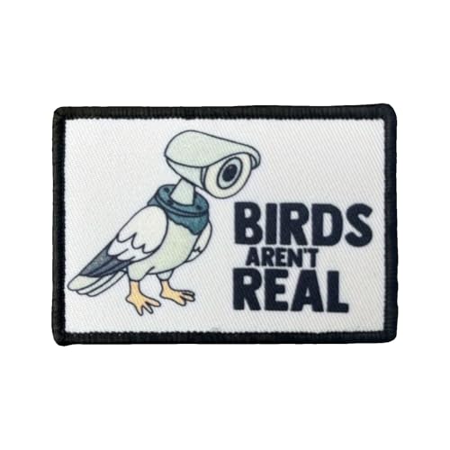 "BIRDS ARENT REAL" Lustiges Patches Klett Drucken Taktische Moral Aufnäher Abzeichen Klettbänder Für DIY Militär Kleidung, Rucksäcke, Jacken, Jeans "BIRDS ARENT REAL" Lustiges Patches Klett Drucken Taktische Moral Aufnäher Abzeichen Klettbänder Für DIY Militär Kleidung, Rucksäcke, Jacken, Jeans von Viusneun