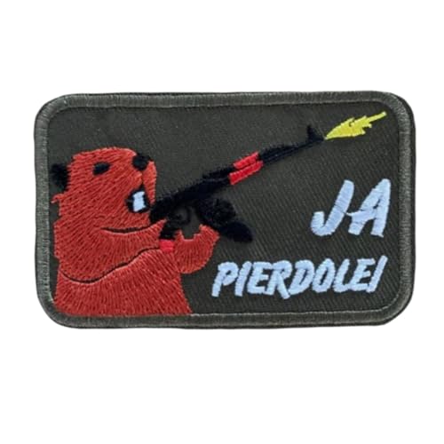 Battle Bear Stickerei Patch - Lustige Meme Patches, Militär Taktischer Moral Patch mit Klettverschluss Patches für Rucksäcke, Militäruniformen, Jeans, Jacken, Westen, Hüte & mehr Battle Bear Stickerei Patch - Lustige Meme Patches, Militär Taktischer Moral Patch mit Klettverschluss Patches für Rucksäcke, Militäruniformen, Jeans, Jacken, Westen, Hüte & mehr von Viusneun