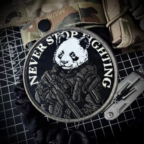 Camouflage Panda Morale Patch - Taktischer Krieger Patch für Militär-Armee-Ausrüstung, Rucksäcke, Operator Baseballkappen, Plattenträger & Westen - Morale Patch Camouflage Panda Morale Patch - Taktischer Krieger Patch für Militär-Armee-Ausrüstung, Rucksäcke, Operator Baseballkappen, Plattenträger & Westen - Morale Patch von Viusneun