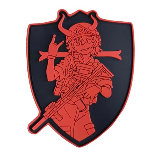 DEVGRU PVC-Aufnäher, Dämonen-Abzeichen, Marineblau, Militär, Armee, Moral, taktischer Aufnäher, Haken und Schlaufe, dekorative Flicken zum Aufnähen für Kleidung, Kleid, Hut, Rucksäcke von Viusneun
