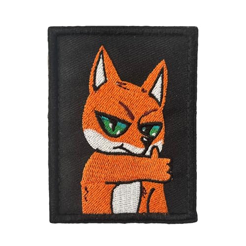 Der Fuchs Mit Dem Daumen Hoch Patch Klett Lustig Militär Morale Hook Patch Für Taktische Kleidung Rucksack Baseballkappe Uniform Der Fuchs Mit Dem Daumen Hoch Patch Klett Lustig Militär Morale Hook Patch Für Taktische Kleidung Rucksack Baseballkappe Uniform von Viusneun