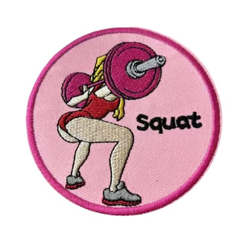 Fitness Gewichtheben Mädchen Stickerei Patches, Beauty Tactical Military Moral Patch Hook and Loop Badge Sew On for Clothing, Dress, Hat, Backbags Fitness Gewichtheben Mädchen Stickerei Patches, Beauty Tactical Military Moral Patch Hook and Loop Badge Sew On for Clothing, Dress, Hat, Backbags von Viusneun