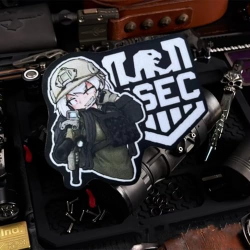 Gunfight Game Girl Patch: Morale Patch mit Klettverschluss - Lustige taktische Militär-Patches, Moral-Patches für Rucksäcke, Helm und andere militärische taktische Ausrüstung Gunfight Game Girl Patch: Morale Patch mit Klettverschluss - Lustige taktische Militär-Patches, Moral-Patches für Rucksäcke, Helm und andere militärische taktische Ausrüstung von Viusneun