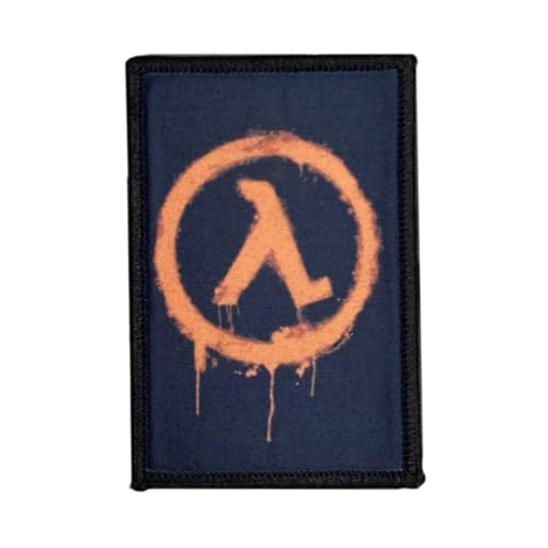 Half Life bedruckte Flicken, taktischer Moralaufnäher, Militäraufnäher, Klettverschluss, dekorative Flicken zum Aufnähen für Kleidung, Kleid, Hut, Rucksäcke Half Life bedruckte Flicken, taktischer Moralaufnäher, Militäraufnäher, Klettverschluss, dekorative Flicken zum Aufnähen für Kleidung, Kleid, Hut, Rucksäcke von Viusneun