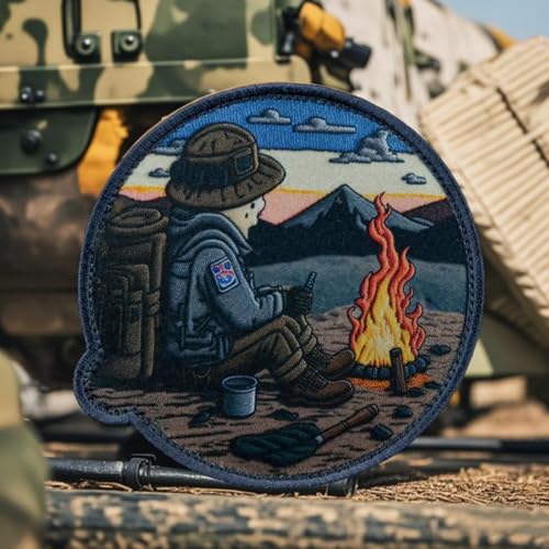 Halt Explorer Patch, Hook and Loop Patches, Funny Tactical Military Moral Patch Appliques for Backpacks, Trucker Hats, Lunch Bags, Vests, Jackets Halt Explorer Patch, Hook and Loop Patches, Funny Tactical Military Moral Patch Appliques for Backpacks, Trucker Hats, Lunch Bags, Vests, Jackets von Viusneun