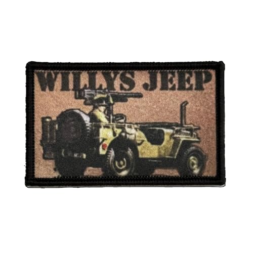 Jeeps Klett Patch Lustiger Tactical Patches Militär Moral Aufnäher Zum Aufnähen Für Hüte, Rucksäcke, Jeans, Jacken Jeeps Klett Patch Lustiger Tactical Patches Militär Moral Aufnäher Zum Aufnähen Für Hüte, Rucksäcke, Jeans, Jacken von Viusneun