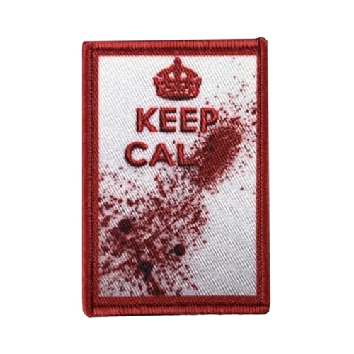 Keep Calm Patches, Funny Hook and Loop Morale Tactical Patch Decorative Patches Sew On for Clothing, Dress, Hat, Backbags Keep Calm Patches, Funny Hook and Loop Morale Tactical Patch Decorative Patches Sew On for Clothing, Dress, Hat, Backbags von Viusneun