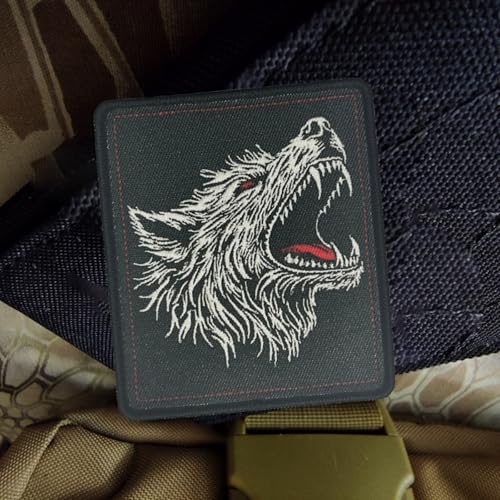 Klett Patches, Wilde Wölfe Aufnäher Drucken Klettbänder Moral MilitäR Aufkleber Für DIY Rucksäcke, Jacken, Jeans, Kappen, Kleidung Klett Patches, Wilde Wölfe Aufnäher Drucken Klettbänder Moral MilitäR Aufkleber Für DIY Rucksäcke, Jacken, Jeans, Kappen, Kleidung von Viusneun