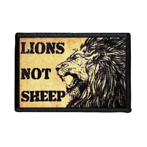"LIONS NOT SLEEPS" Klett Patch Lustig Löwe Aufnäher Patches Taktisch Moral Hook Loop Aufnäher Applikation für Kleidung Rucksack Uniform Weste Jacken "LIONS NOT SLEEPS" Klett Patch Lustig Löwe Aufnäher Patches Taktisch Moral Hook Loop Aufnäher Applikation für Kleidung Rucksack Uniform Weste Jacken von Viusneun