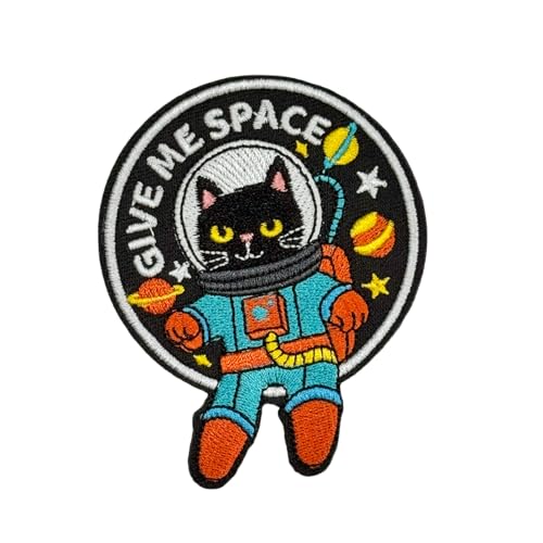 Lustige Cartoon Weltraumkatze Klett Patch, Niedliche MilitäR Moral Abzeichen Hook Patches Stickerei Aufnäher Für DIY Kleidung Rucksäcke Hüte Jacken Jeans Taschen Lustige Cartoon Weltraumkatze Klett Patch, Niedliche MilitäR Moral Abzeichen Hook Patches Stickerei Aufnäher Für DIY Kleidung Rucksäcke Hüte Jacken Jeans Taschen von Viusneun
