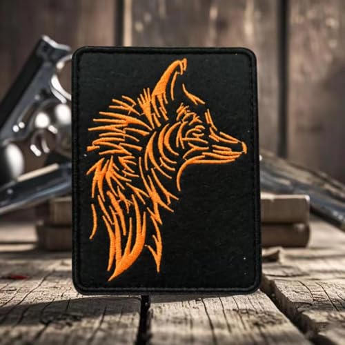 Lustiger Fuchs-Aufnäher mit Klettverschluss, bunt bestickt, niedliches Tier-Meme-Aufnäher, DIY-Applikation, Zubehör für Rucksäcke, Hundegeschirr, Armee-Westen, Turnbeutel, Hüte, Helme Lustiger Fuchs-Aufnäher mit Klettverschluss, bunt bestickt, niedliches Tier-Meme-Aufnäher, DIY-Applikation, Zubehör für Rucksäcke, Hundegeschirr, Armee-Westen, Turnbeutel, Hüte, Helme von Viusneun