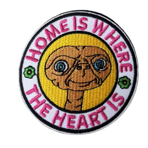 Niedlicher Alien-Aufnäher, lustiger "Home is Where Meme"-Aufnäher, taktischer militärischer Aufnäher, mit Hakenverschluss, niedliche Applikation für Rucksäcke, Westen, Jacken, Jeans, Hüte Niedlicher Alien-Aufnäher, lustiger "Home is Where Meme"-Aufnäher, taktischer militärischer Aufnäher, mit Hakenverschluss, niedliche Applikation für Rucksäcke, Westen, Jacken, Jeans, Hüte von Viusneun